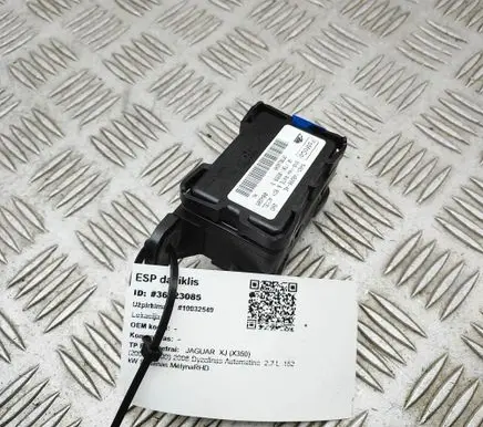 Jaguar XJ X350 ESP acceleration yaw rate sensor 5W9314B296AE