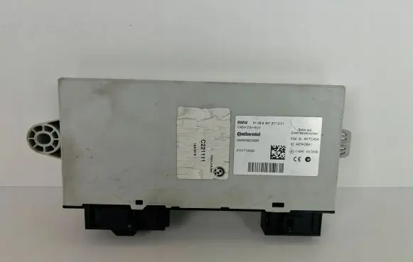 BMW 5 GT F07 Tailgate/trunk control unit/module 9367377