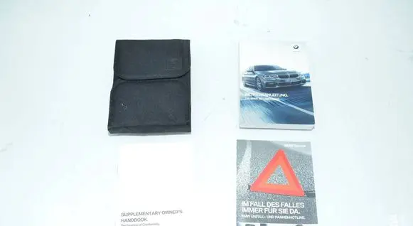 BMW 5 G30 G31 G38 Owners service history hand book 01405A060E9 BL2719229019 01405A041F6
