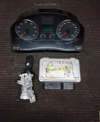 Engine ECU kit and lock set