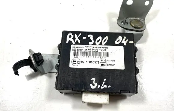 Lexus RX 300 Immobilizer control unit/module 626403000 8978048010 97RI010579