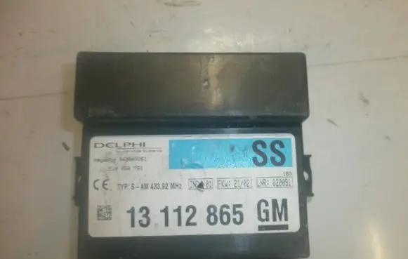 Opel Zafira A Other control units/modules 13112865 510050781
