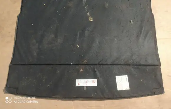 Volkswagen Golf V Trunk/boot floor carpet liner 1K6863463G 2170241 02S290404