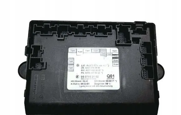 Mercedes-Benz S W221 Door control unit/module A2218704893