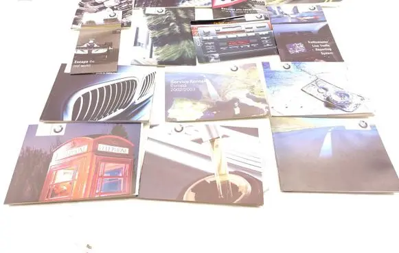 BMW X5 E53 Owners service history hand book