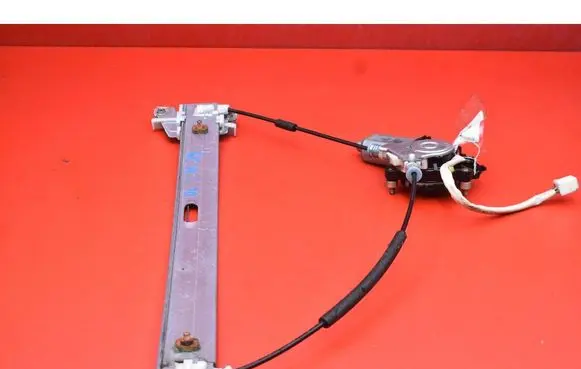 Front door window regulator with motor