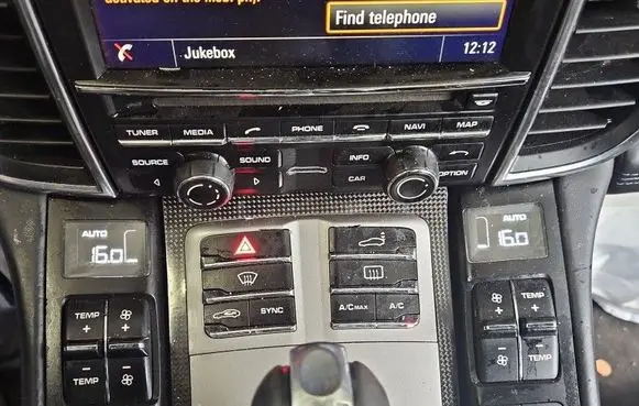 Porsche Panamera (970) Climate control/heater control trim 97065330353 IMPRK1516903
