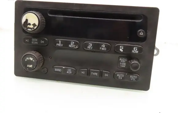 Chevrolet Blazer Radio/CD/DVD/GPS head unit 10359576