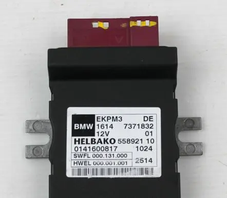 BMW 5 F10 F11 Fuel injection pump control unit/module 7371832