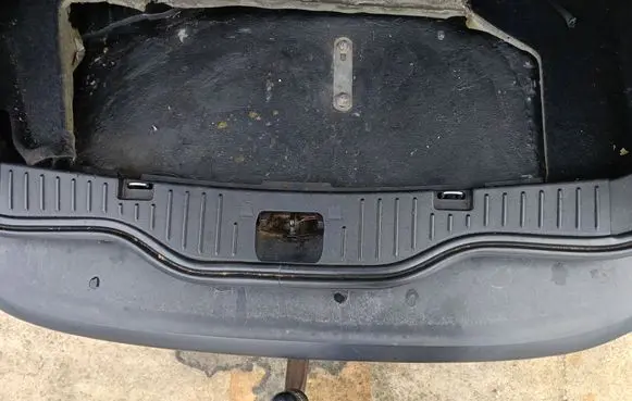 Ford S-MAX Trunk/boot sill cover protection 