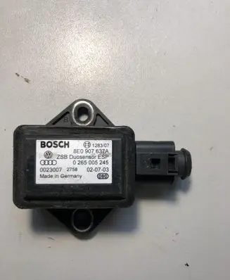 Audi A4 S4 B6 8E 8H ESP acceleration yaw rate sensor 8E0907637A