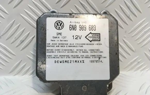 Volkswagen Sharan Airbag control unit/module 6N0909603