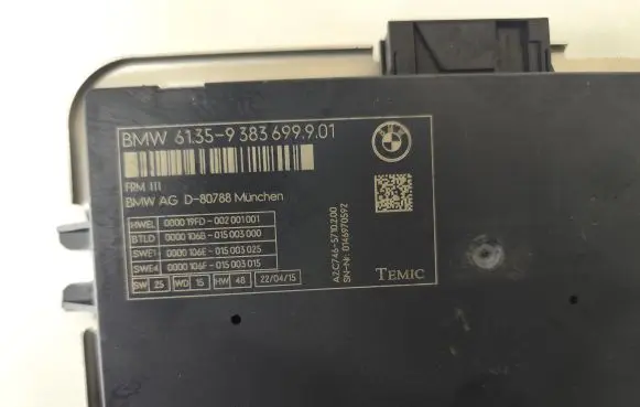 BMW X3 F25 Light module LCM 9383699