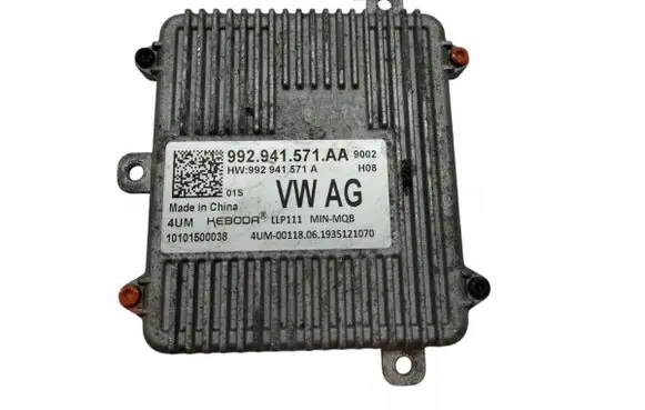 Skoda Superb B8 (3V) Xenon control unit/module 992941571AA