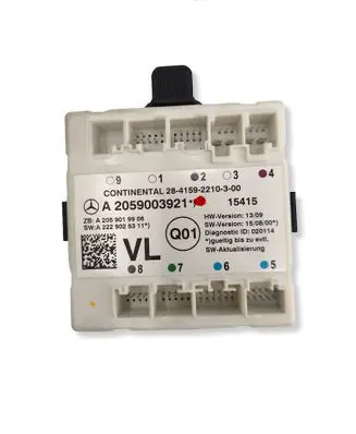 Mercedes-Benz C W205 Door control unit/module A2059003921 A2059019906