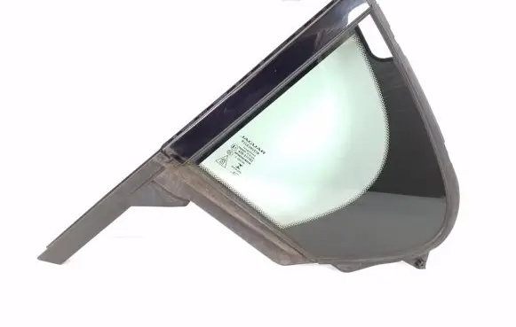 Rear vent window glass