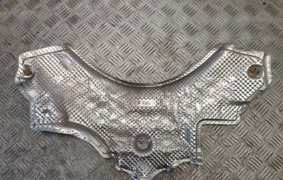 Heat shield in engine bay