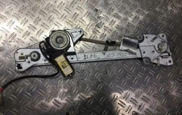 Sliding door window regulator with motor