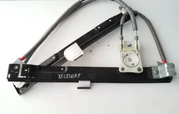 Jaguar XF X250 Front window lifting mechanism without motor 8X23F23200AK 0214A