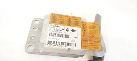 Nissan Note (E11) Airbag control unit/module 988209U10A 0285001909