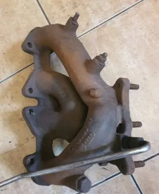 Audi 80 90 S2 B4 Exhaust manifold 027253303bf 405n1 Te29