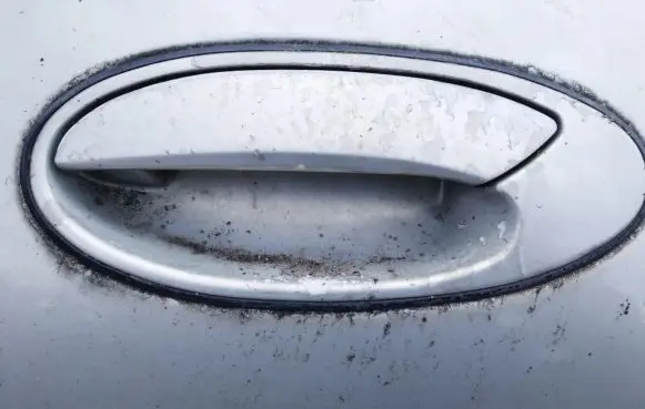 Front door exterior handle