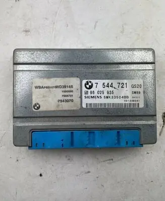 BMW X3 E83 Gearbox control unit/module 7544721 96025935 5WK33504BB