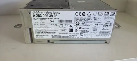 Mercedes-Benz EQC Radio/CD/DVD/GPS head unit A2539003908