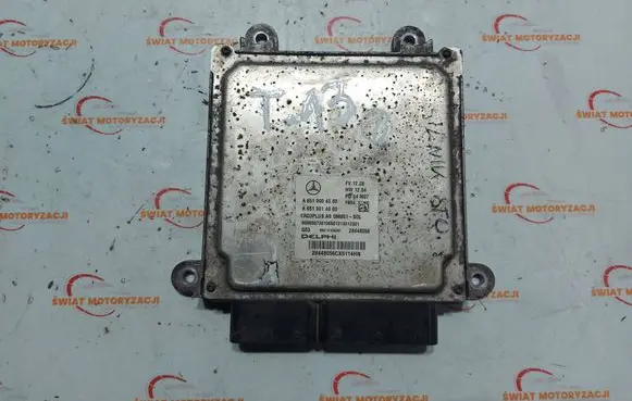 Mercedes-Benz C W205 Engine control unit/module A6519004500 A6519014000 T13