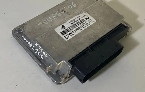 Volkswagen Touareg I Gearbox control unit/module 0AD927755AB 5WP22074