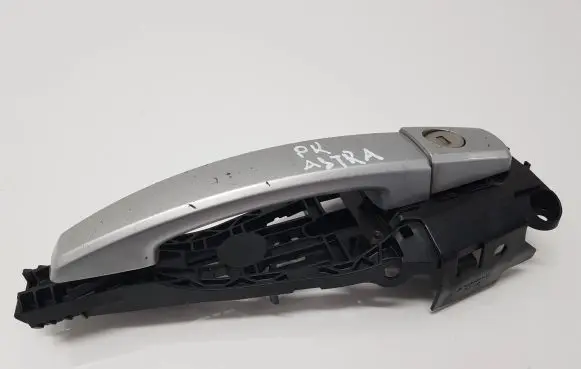 Opel Astra J Front door exterior handle 13577484