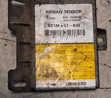 Mazda 626 Airbag control unit/module 12943101 M2T5C30C545 GC1M57K30