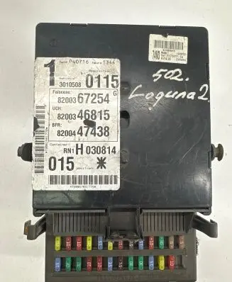 Citroen C8 Fuse module 8200447438 3010508 8200367254