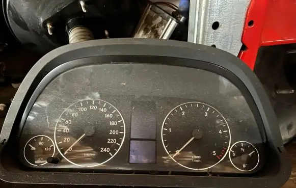 Mercedes-Benz A W169 Speedometer (instrument cluster) A1695400848
