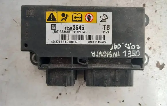 Opel Insignia A Airbag control unit/module 13503645 AS3645T091120243