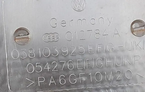 Audi A3 S3 8L Engine cover (trim) 038103925E 012784A 054276E