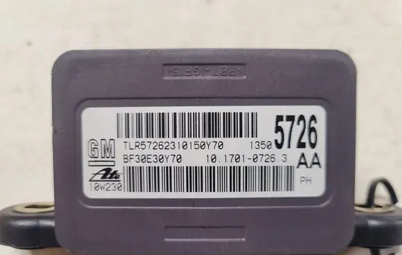 Opel Insignia A ESP acceleration yaw rate sensor BF30E30Y70 10170107263 TLR5726231015Y70