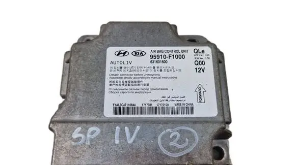 KIA Sportage Airbag control unit/module 95910F1000 631601600