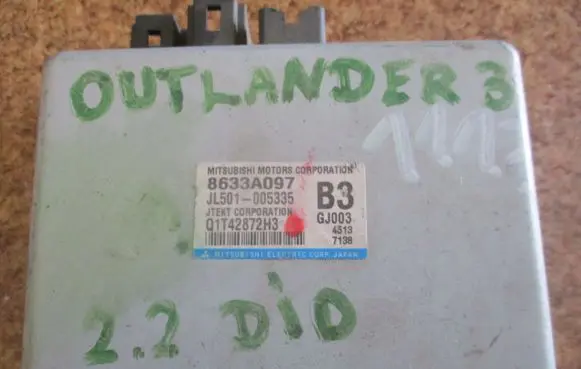 Mitsubishi Outlander Power steering control unit/module 8633A097