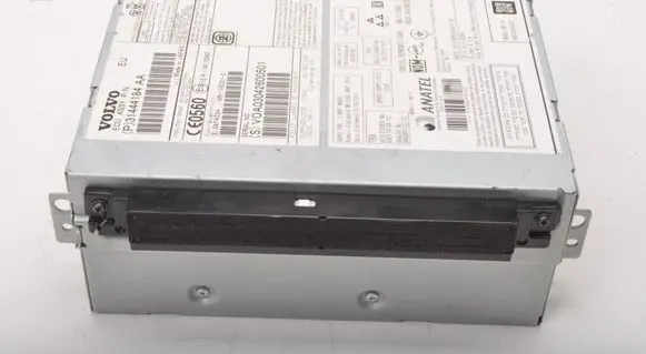 Navigation unit CD/DVD player