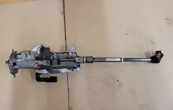 Steering wheel axle