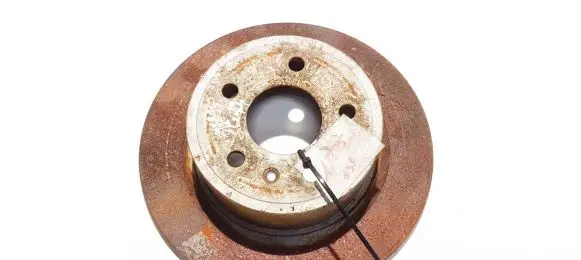 Opel Vectra B Rear brake disc neventiliuojamas