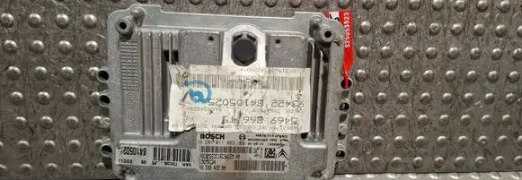 Citroen C4 I Engine control unit/module S25053523 0281011863 9653958980