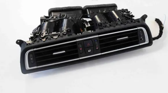 Dashboard air vent grill cover trim