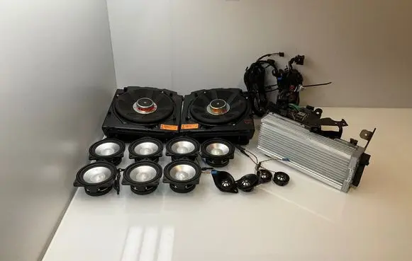BMW 5 E60 E61 Audio system kit 9181743 9143121 6919363