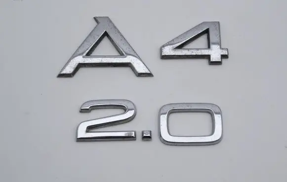 Audi A4 S4 B6 8E 8H Manufacturers badge/model letters