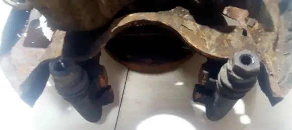 Audi A3 S3 8P Rear brake caliper