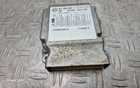 Skoda Octavia Mk2 (1Z) Airbag control unit/module 1K0909605T 5WK43412