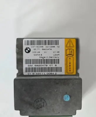 BMW 7 E65 E66 Airbag control unit/module 037150058 6920479 0010866