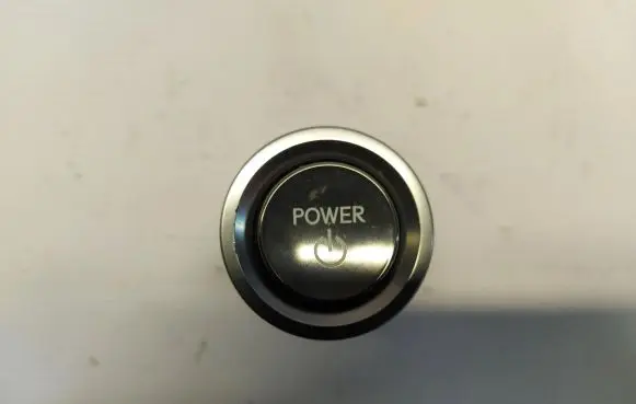 Fog light switch